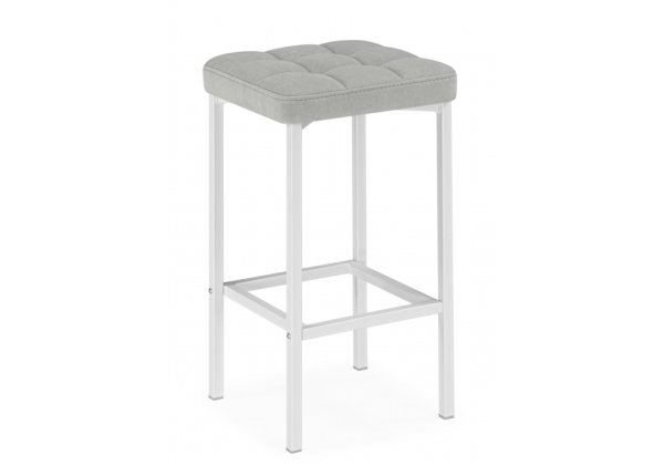 Барный стул Лофт мадера 20, белый матовый