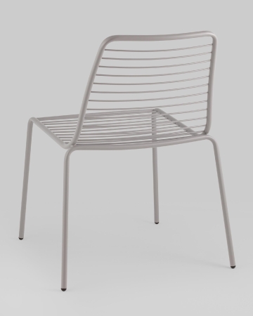 Стул Дели металл серый