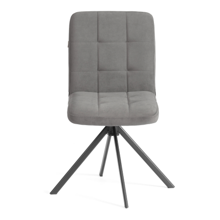 Стул обеденный Medeo серый велюр