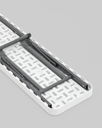 Скамейка складная Кейт 152*25*42 см белая