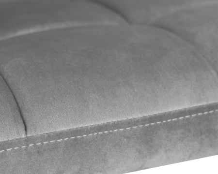 Набор 2 шт Офисное кресло для персонала TERRY BLACK, серый велюр (MJ9-75)