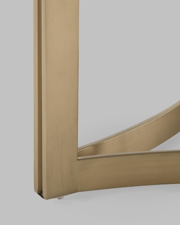 Журнальный столик Кассия 90*90 см темная керамика