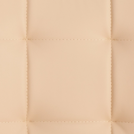 Стул обеденный Bari бежевый, экокожа и металл, мягкое сиденье, без подлокотников