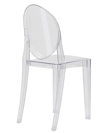 Стул обеденный VICTORIA GHOST прозрачный