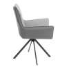 Кресло Murano/Мурано светло-серый, графит