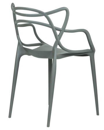 Набор 4 шт Стул обеденный MASTERS, темно-серый (GR-04)