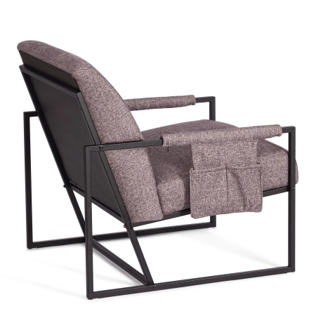 Кресло Чарли Люкс розовое