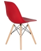 Стул обеденный LMZL-PP623 ножки светлый бук сиденья красный