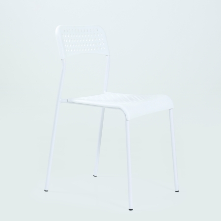Стул UNO белый стопируемый