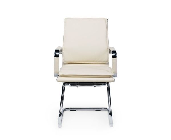 Кресло офисное Харман CF ivory слоновая кость экокожа