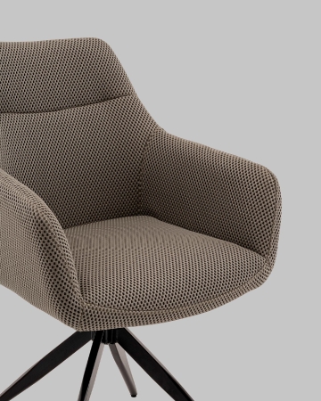 Стул обеденный Enid серо-зеленый ткань Sonic