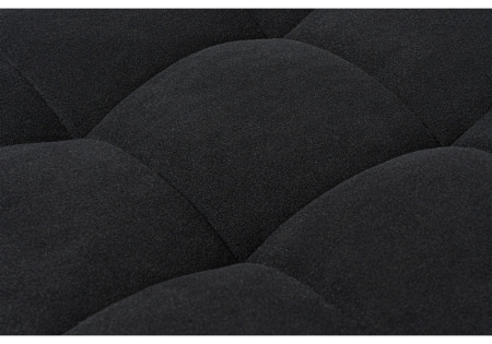 Барный стул Лофт микровелюр катания блэк, черный матовый