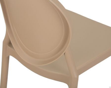 Стул обеденный ALBERT бежевый