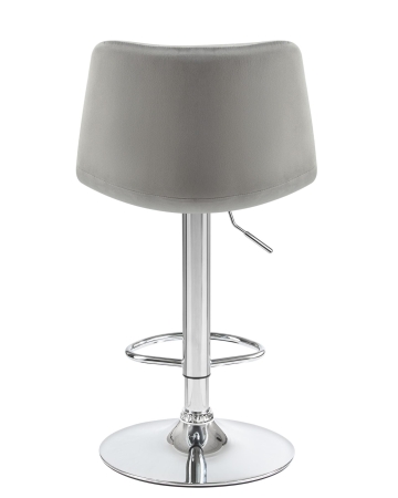 Набор 2 шт Стул барный TAILOR, серый велюр (MJ9-75)