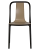 Стул обеденный ADAM черный, бежевый