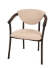 Кресло венское "Виенна" темный тон, бежевый М02