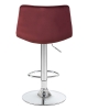 Стул барный TAILOR винный велюр MJ9-35