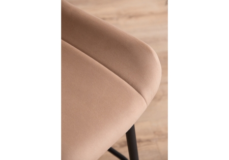 Барный стул Седа бежевый (zd 210), черный