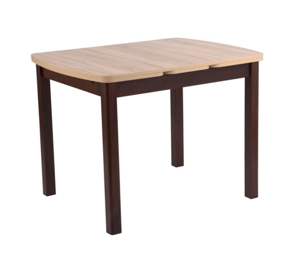 Стол "Вирго-1" сонома, темный орех