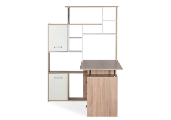 Стол КС-15 левый дуб сонома