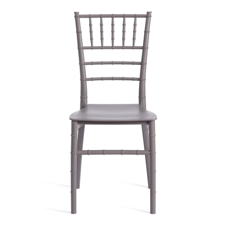 Стул CHAVARI (mod. 101) пластик, 40х49х88 см, серый