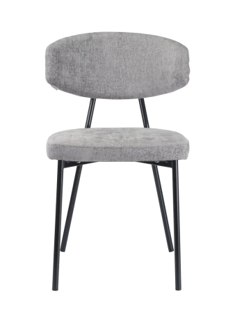 Стулья для кухни Дрим серый шенилл ELEMENT 993, комплект 2шт