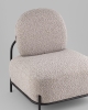 Кресло Стоун new ткань букле серо-бежевый