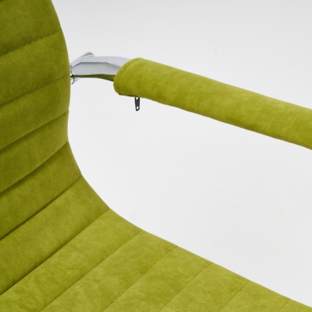 Кресло URBAN-LOW флок, олива