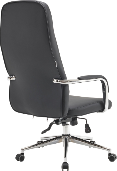 Кресло руководителя Vesta экокожа черный