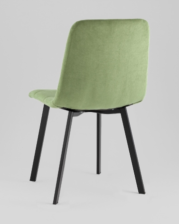 Стул Одди Original Square велюр пыльно-оливковый