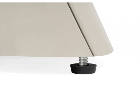 Керамический стол Grig 165(240)x90 серо-бежевый