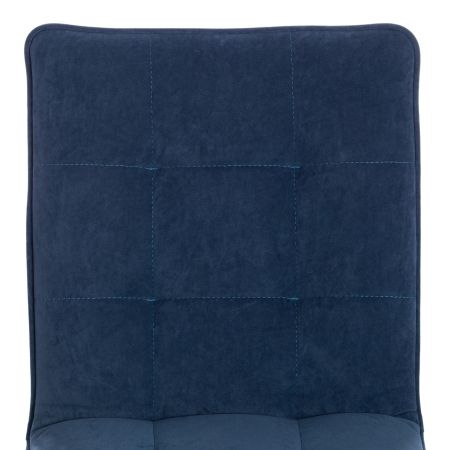 Кресло ZERO велюр, светло-синий