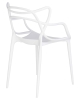 Набор 4 шт Стул обеденный MASTERS, белый (W-02)