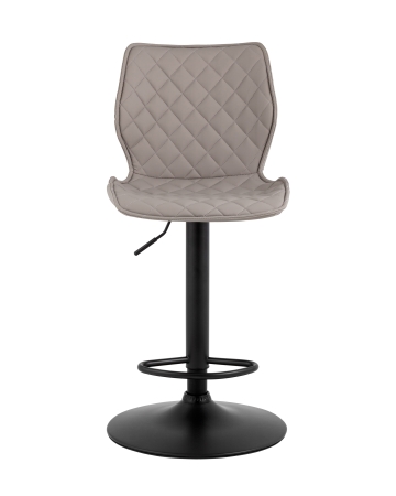 Стул барный Dome экокожа серый