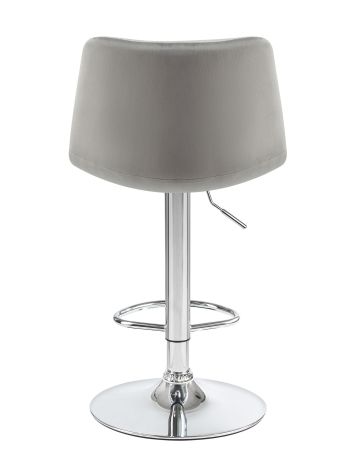 Стул барный TAILOR серый велюр MJ9-75