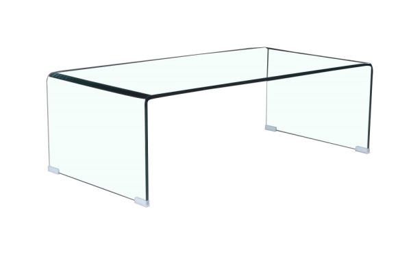 Стол журнальный F-006K прозрачный