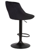 Набор 2 шт Стул барный LOGAN BLACK, черный велюр (MJ9-101)