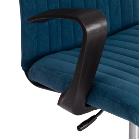 Кресло SPARK ткань и пластик, синий и черный