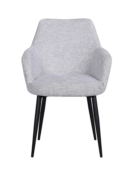 Стул обеденный Katys светло-серый рогожка 2 шт.