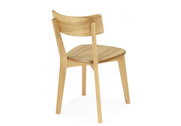 Стул деревянный Линда жесткое сидение дуб, вивид дуб