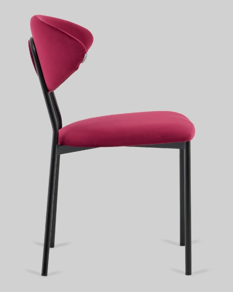 Стул обеденный Квинси велюр винный