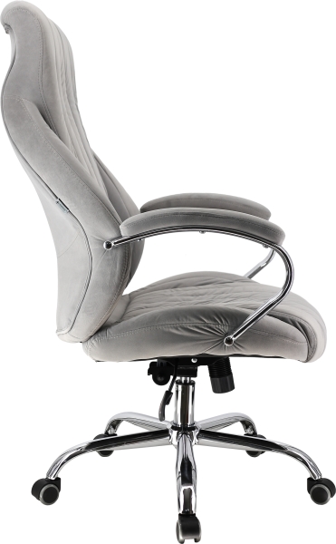 Кресло руководителя Coral ткань серый