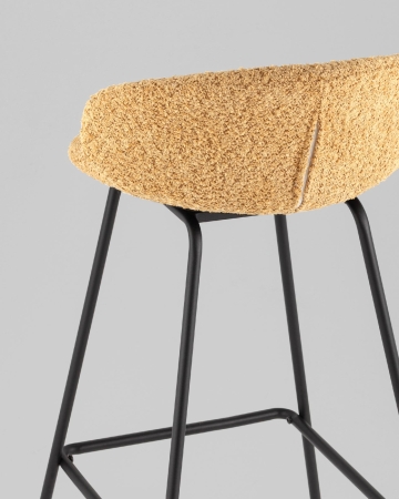 Стул барный Nita букле охра