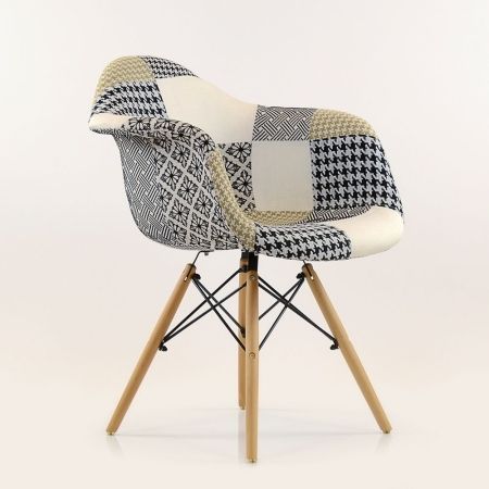 Кресло Patchwork трехцветный