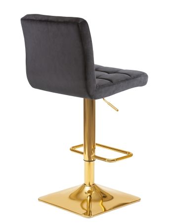 Стул барный GOLDIE черный велюр MJ9-101