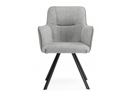 Стул на металлокаркасе Elis серый, темно-серый, черный