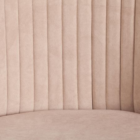 Кресло MELODY флок, бежевый