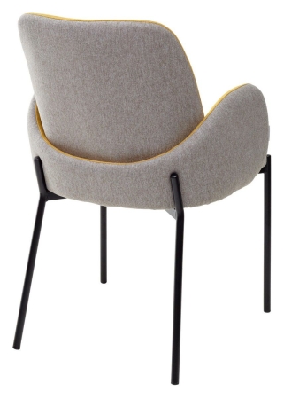 Стул NIKKI VF106 желтый, VF120 серый