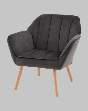 Кресло Руди серый