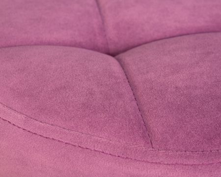 Табурет барный BRUNO пудрово-сиреневый велюр MJ9-52